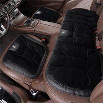 Car Seat Cover Auto Chair Front Rear Flannel Warm Breathable Cushion For Skoda Octavia MK2 MK3 2 A7 Fabia Karoq Kodiaq VII Rapid front