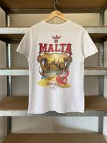 Hard Rock Cafe Vintage 2000s Malta White T-shirt L
