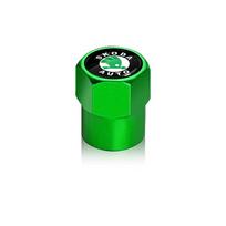 new Car Wheel Tire Valve Stems Cap With Keychain Keyring Badge For Skoda octavia a5 a4 mk1 fabia superb rapid mk3 yeti 2006 sign