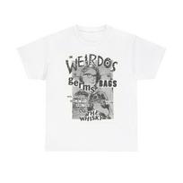 Vintage Punk Rock Show Flyer - Weirdos Unisex Heavy Cotton Tee S