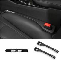 Car Sticker Car Interior Organization 2PCS Seat Gap Filler Leak-proof Filling Strip Prevent Phone Key Dropping For Skoda Fabia