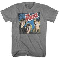 The Police - Comic-Ish - Short Sleeve - Heather -  - Children's T-shirt 100