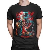 terrifier horror movie zombie Christmas birthday halloween funny gift t shirt XL