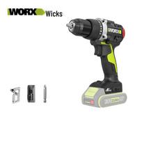 WORX 20V Brushless Cordless Drill WU193.9 CN plug (adapter included)
