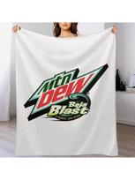 Baja Blast T-ShirtBaja Blast Throw Blanket Single Sofa Throw Quilt Furry Blankets S