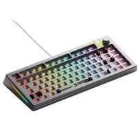 Glorious GMMK 3 PRO HE 75% Barebones Wired Silver US Layout Rapid Trigger Compatible Magnetic Switch Aluminum Body Barebone Kit
