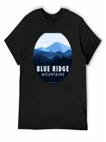 Blue Ridge Mountains T-Shirt Tees Plus Sizes Anime Figures unisex Clothes S