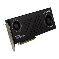SPARKLE PCIe 4.0 x16 compatible riser card [EP-G4M2X4] capable of accommodating four NVMe M.2 SSDs.