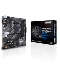 ASUS Prime B550M-K AMD B550 (Ryzen AM4), dual M.2, PCIe 4.0, DDR4 4400, 1Gb Ethernet, HDMID-SubDVI, USB 3.2 Gen 2 Type-A, micro ATX
