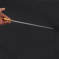 Metal Handle Band Conducting Baton Lightweight Stage Preformance Musical Conductors Batons Gold Silver Smooth Touch