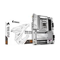 Gigabyte B650 AORUS ELITE AX ICE AMD AM5 socket motherboard, ATX, 4 DDR5 slots, 3 M.2 sockets, 2 USB-C ports, Fit IO shield, 2.5GbE LAN, Wi-Fi 6E, 1