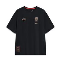 Li-Ning Wade Hall Of Fame Series Loose Fit Crew Neck T-Shirt Unisex Tops Black AHST919-1 S