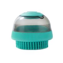 Pet dog bath massage brush Teddy Corgi bath comb cat bath artifact supplies silicone brush