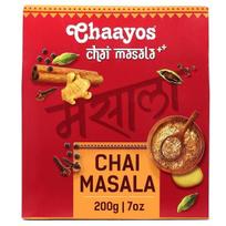 Chaayos Chai Masala - Aromatinis arbatos masala milteliai su 100% natūraliais ingredientais - 200g [500 puodelių]