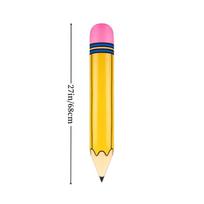 Giant Large Inflatable Pencil Balloon Birthday Party Hanging Classroom Decoration Back To School Graduation Decor For Room Prop 27inch