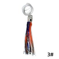 Leisure Guest Minkštas Masalas 16cm/25cm Trolingui Žvejybai iš Valties - Tuinas, Kalmaras, Aštuonkojis Masalas su Kabliuku 16 cm