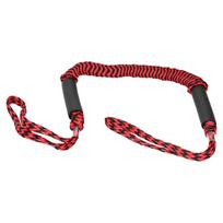 Boat Bungee Dock Lines Elastic Wharf Rope PE Stretchable Mooring Marine Boat Bungee RopeRed