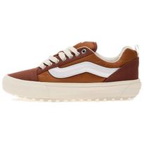 Vans Knu Skool Classic Comfortable Low-Top Skate Shoes Men sneaker Brown VN000CXR1RE1 36 white