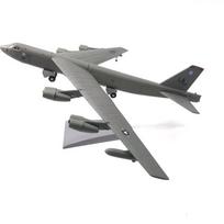 Lėktuvų modeliai B-52 B-52H 1/200 mastelio Amerikos armijos B52 strateginis bombonešis naikintuvas Suaugusiems Vaikams Lėktuvų žaislai eksponavimui Parodai pilka spalva