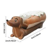 Dachshund Tray Hot Dogs Sushi Serving Tray Candy Dish Dachshund Dinner Plat Cute Shaped Sandwiches Puppy Dinnerplate Home Decor ruda