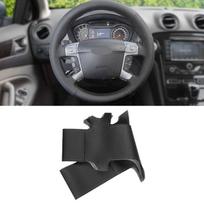 Automobilio aksesuaras Vairo dangtelis Odinė apdaila Ford Mondeo 2007 2008 2009 2010 2011 2012 2013 2014 Galaxy S-Max 2006 Juodas