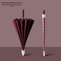 Automatic Long-Handle Umbrella with Waterproof Cover vyno raudonos spalvos/vidutinės spalvos