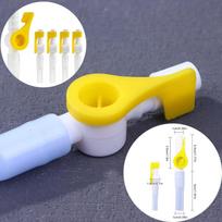 New 1/2/5pcs Comfort Flow Catheter Valve Two Way Valve - Easy To Use Lever Faucet, Tubes Optimized For Comfort Of Urinatio 1pcs