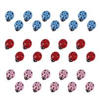 30Pcs Realistic Ladybugs Hair Accessories Vibranting Color Clip for Everyday Use Birthday Party Hair Decoration 1