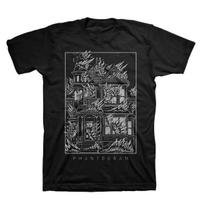 Phantogram 2016 m. turo marškinėliai juodi S-5XL dydžio Unisex M