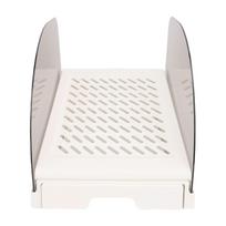 Cat Litter Ramp with Drawer Baffles   Height Elevated Litter Box Step Stool Anti Tracking Easy To Clean