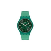 SWATCH Unisex 41mm Green Watch SO29G100 SO29G100 Black