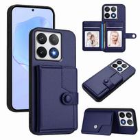 For Cubot Note 60 Case Wallet RFID Blocking PU Leather Phone Cover Stand with Strap D