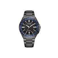 Citizen Attesa 35th Anniversary Limited Edition Luminous Waterproof Eco-Drive Quartz Watch Titanium Bracelet Unisex watches Black CB0217-71E Black