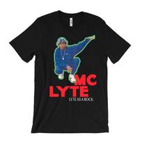 MC Lyte T-shirt - Lyte as a rock - Cold Chillin' Old School Hip Hop 80's M