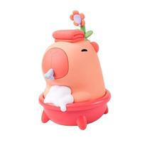 Capybara Automatic Foam Soap Dispenser Hand Washing For Kids USB Rechargeable IPX7 Waterproof 9.5oz