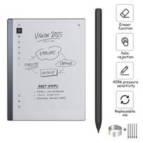 EMR Stylus Pen for ReMarkable 2 Samsung BOOX 4096 Pressure Sensitivity Eraser Palm Rejection Tilt Sensing for Kindle Scribe