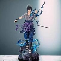 23cm Naruto Anime Model Uzumaki Naruto Uchiha Sasuke Action Model Pvc Statue Desktop Ornament Collection Playthings Gift no box