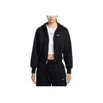 Nike Loose Short Hooded Zip Long Sleeve Jacket Women Jackets Black HJ0941-010 M
