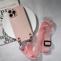 Klasikinis dėklas su dirželiu telefonui Xiaomi POCO X7 X6 X5 X3 Pro X3 NFC X5 X6 X7 Kaklo dirželis per petį Minkštas silikoninis dangtelis Xiaomi Poco X6Pro 5g&Case & Strap