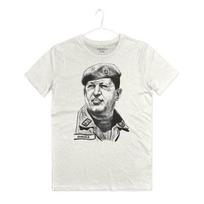 Anti Imperialism Venezuela Hugo Chavez Drawing Stylized Face T-Shirt M