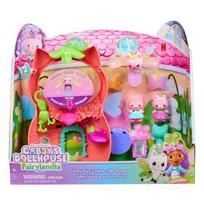 Figūrėlių rinkinys, su priedais Spin Master Gabby's Dollhouse Fairylandia Kitty Fairys Flutterriffic, įvairių spalvų