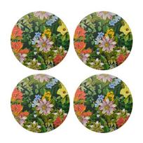 Stalo padėkliukas Creative Tops Floral, 329 cm x 29 cm x 29 cm, 4 vnt., Įvairių spalvų