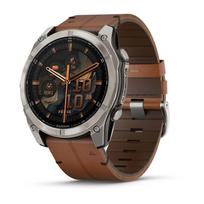 Garmin Fenix 8 3,56 cm (1.4″) AMOLED 51 mm Skaitmeninis 454 x 454 pikseliai Lietimui jautrus ekranas Titanas „Wi-Fi“ GPS (palydovinis)