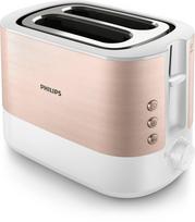 Philips Viva Collection HD2638/11 skrudintuvas 7 2 griežinėliai 950 W „Rose Gold“, Balta