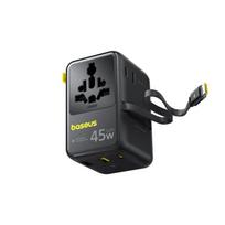 Baseus PicoGo AG11 Fast Universal 45W Travel Charger Cosmic juodos spalvos