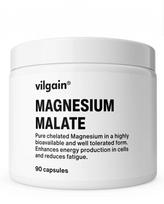 Magnesium Malate – Organinis Magnio Malatas 220mg | Vilgain | 90 kaps.