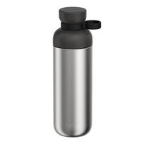 Juodos spalvos/sidabrinės spalvos iš nerūdijančio plieno butelis 700 ml Vita – Mepal