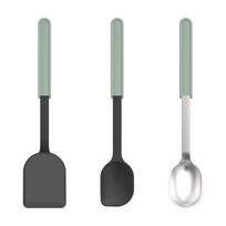 Iš plastiko maisto gaminimo įrankių rinkiniai 3 vnt. Chef It – Mepal