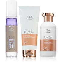Wella Professionals Fusion ekonomiška pakuotė pažeistiems ir dažytiems plaukams