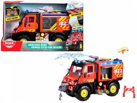 Žaislinė gaisrinė mašina Simba Dickie Toys Mercedes Benz Unimog U530, raudona sp.